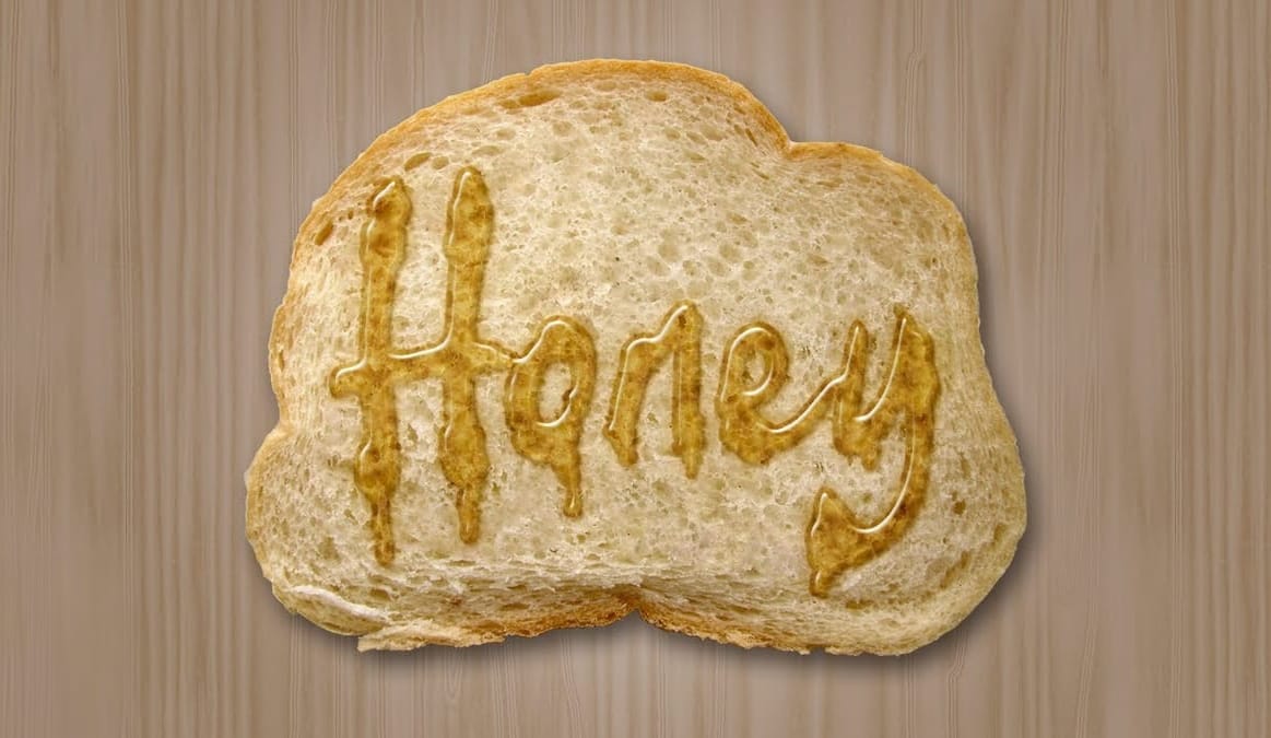 Delicious honey text effect in Photoshop