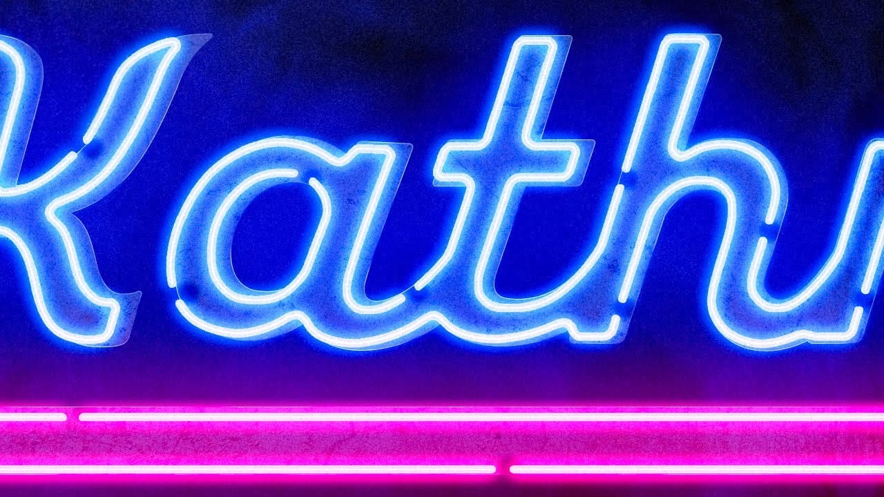 Create a Realistic Neon Light Text Effect in Photoshop