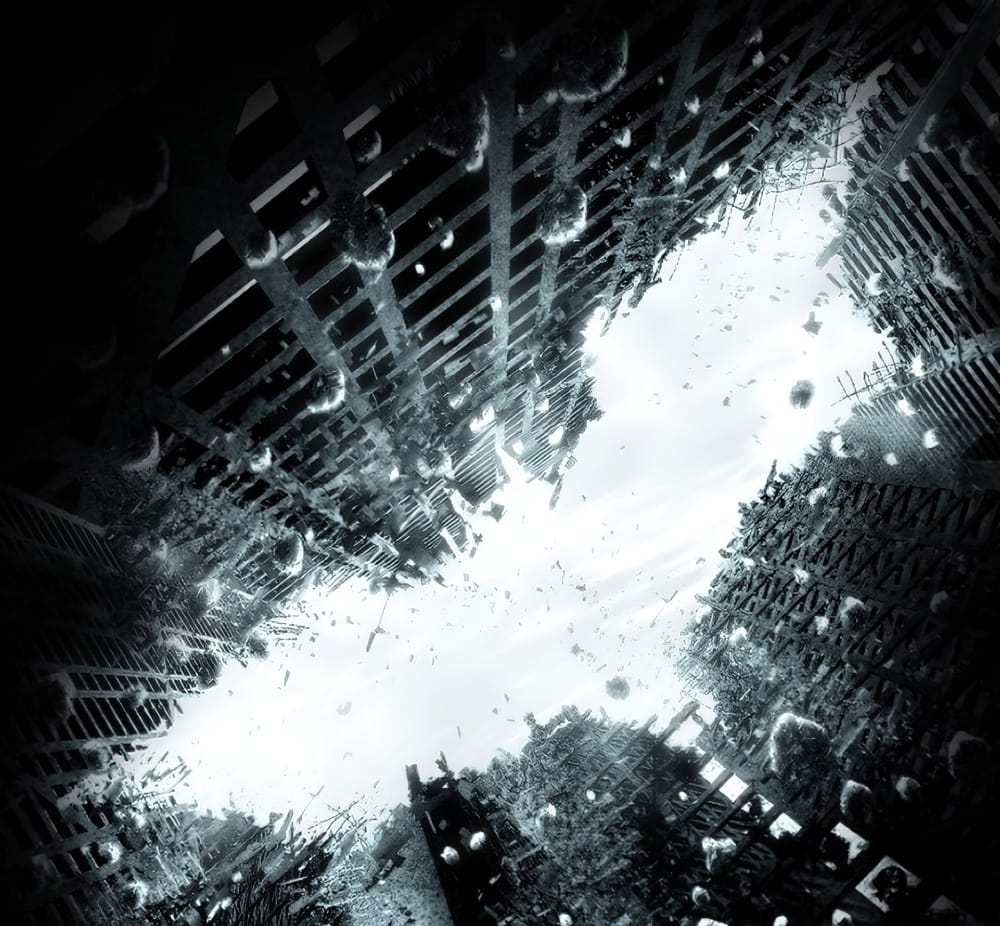 Batman Dark Knight Rises Poster in Photoshop