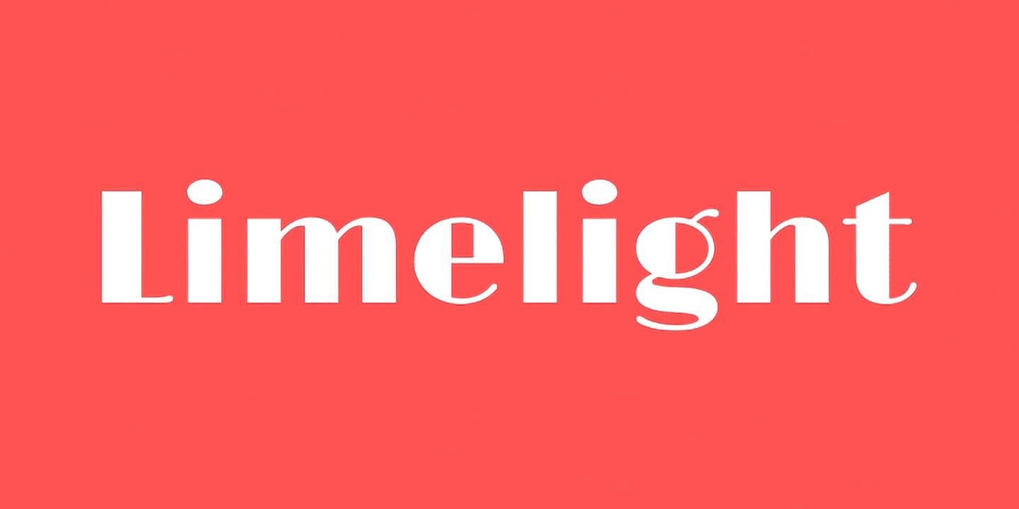 Limelight font family