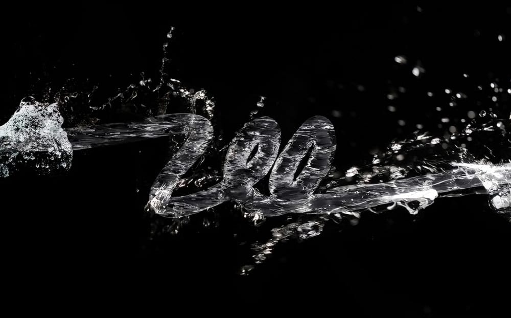 3D Water Text Effect in Photoshop