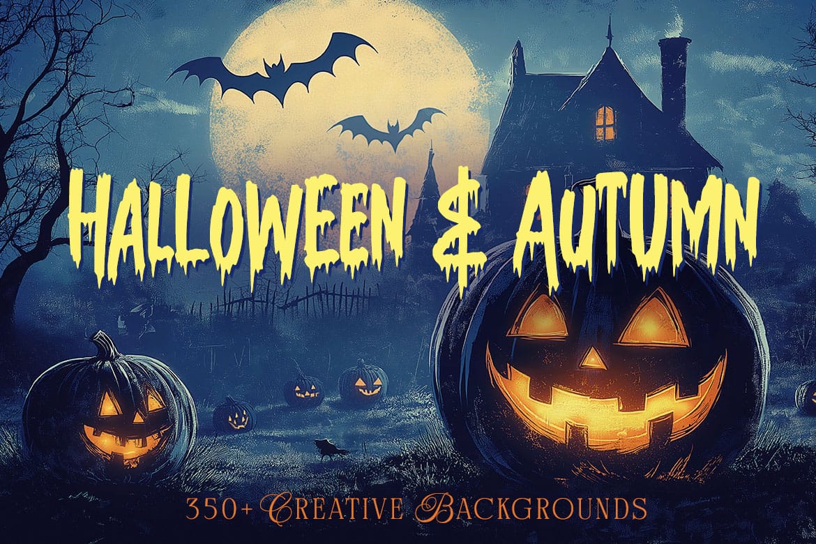 350+ Halloween & Autumn Premium Backgrounds