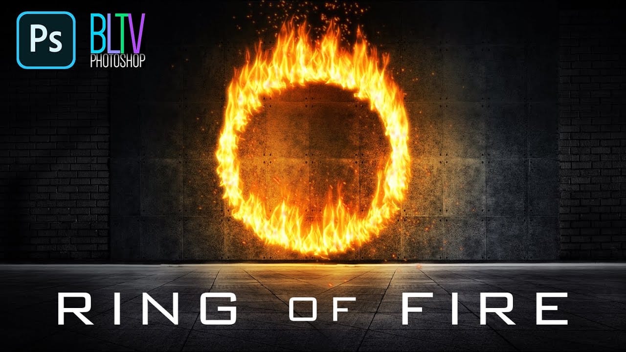 Create a Powerful Ring of Fire in Adobe Photoshop