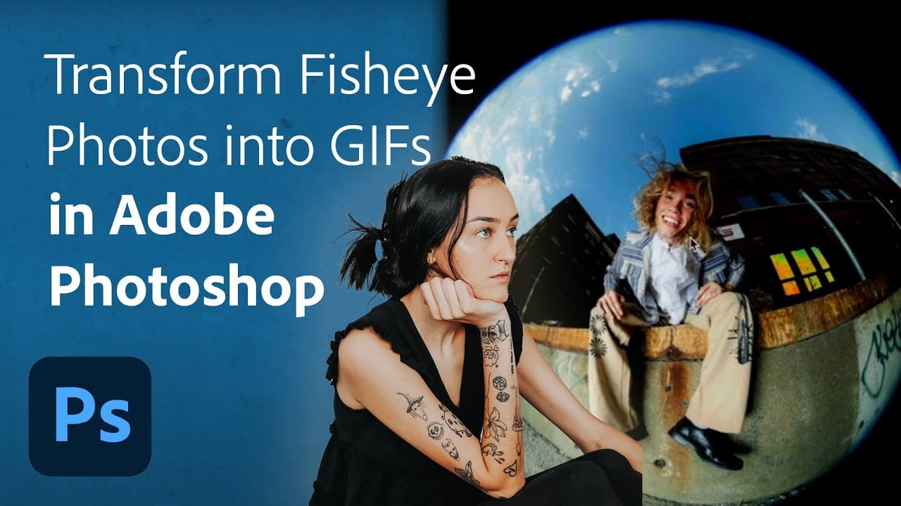 Turn Your Fisheye Photos into Breathing GIFs in Adobe Photoshop