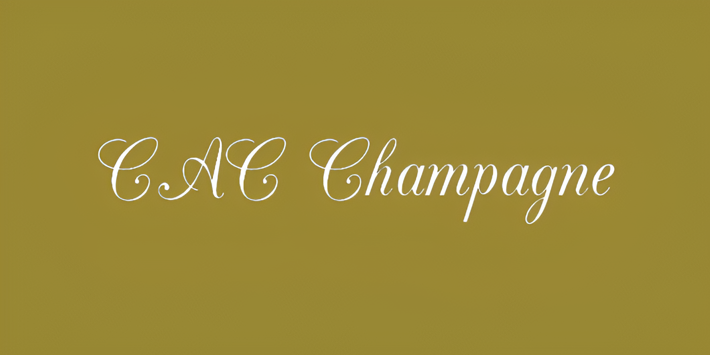 CAC Champagne font family