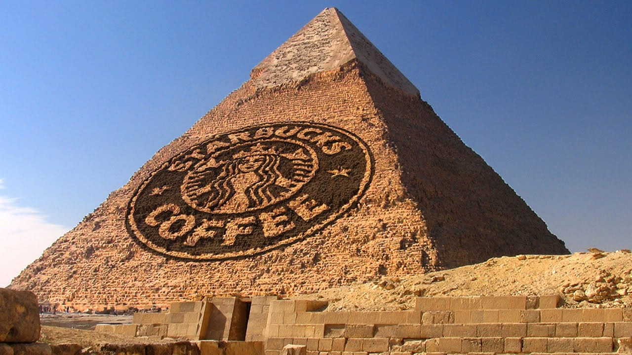 Carve Text and Graphics onto the Side of an Ancient Pyramid