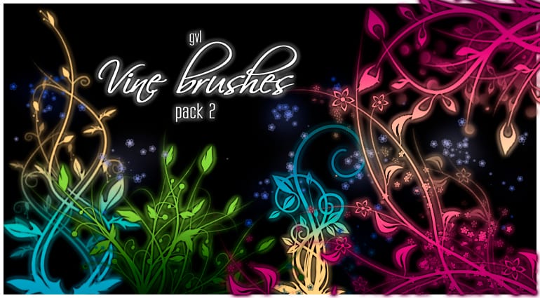 Vines Photoshop Brushes