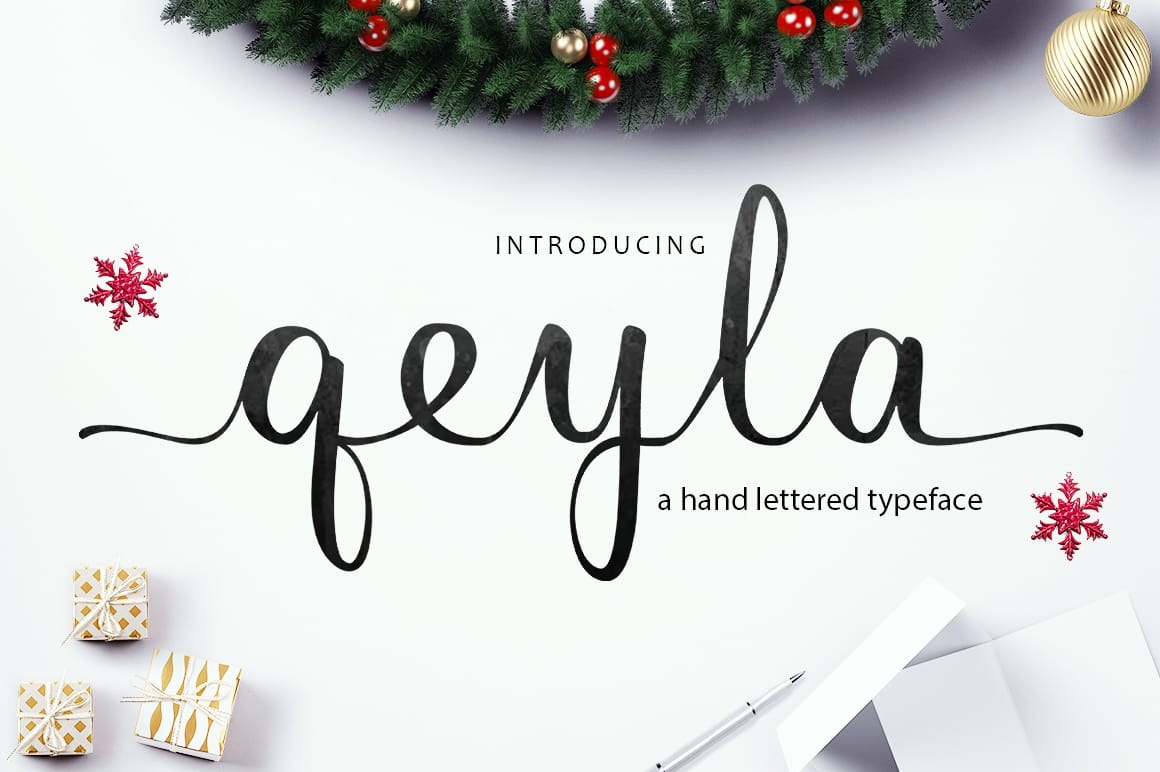 Download Qeyla Script free font