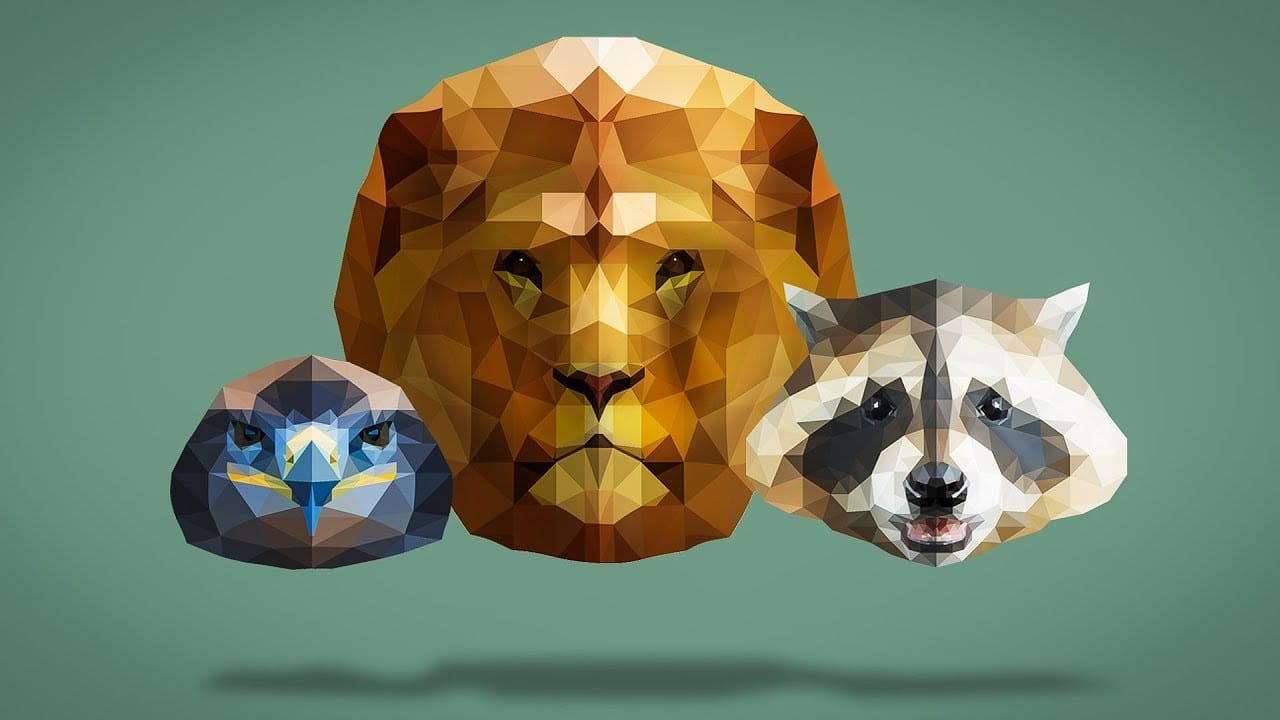 How to create low-poly portraits in Photoshop