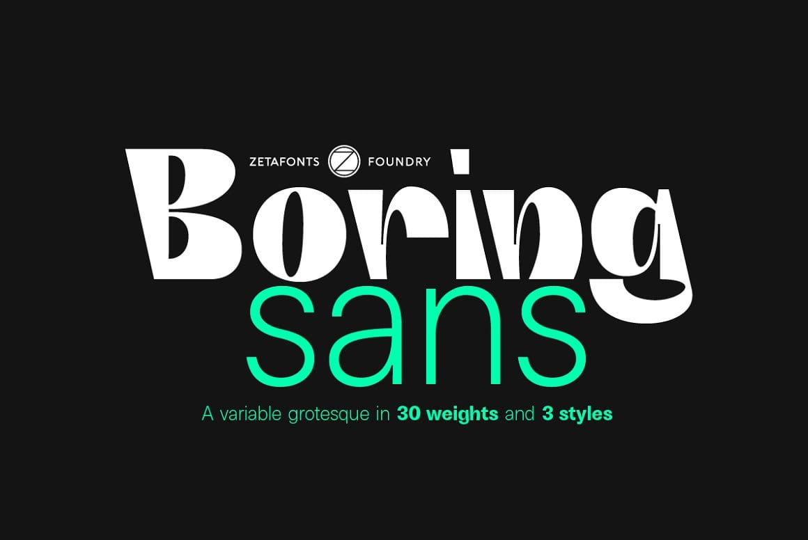 Boring Sans Demo Font