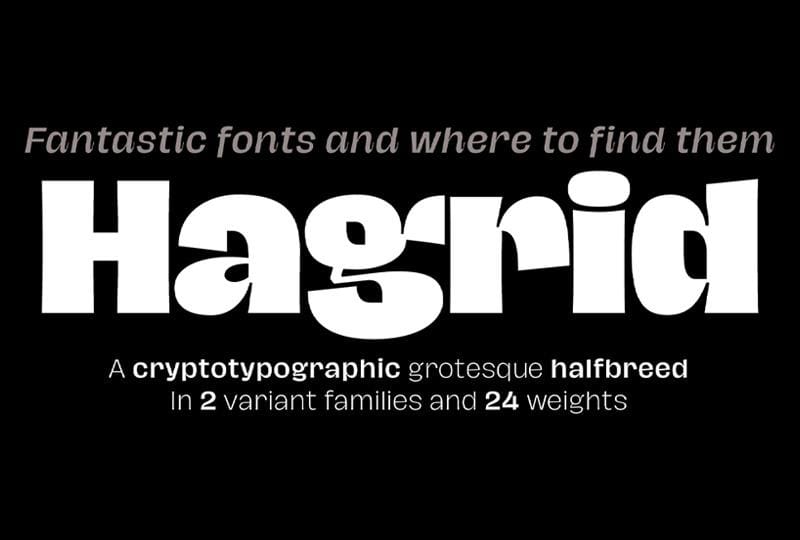 Download Hagrid Display Demo Font