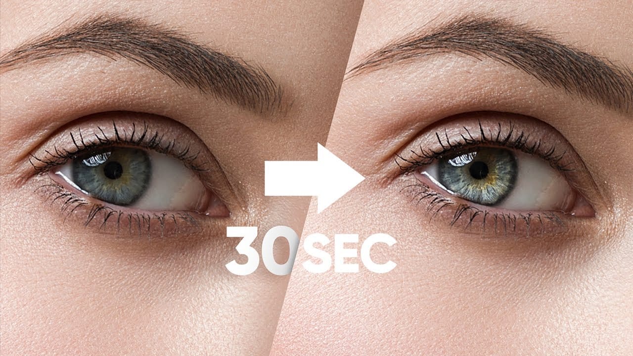 Make Eyes Dramatic in 30 Seconds with Photoshop