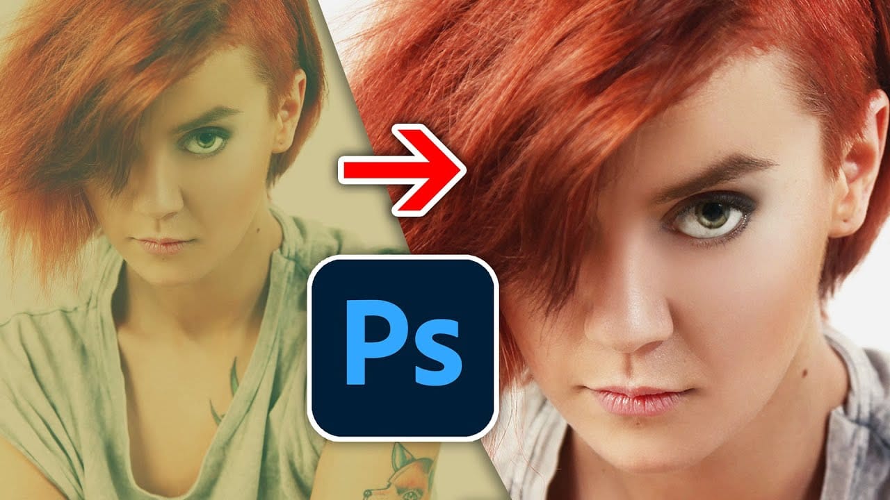 One click instantly fixes color in Photoshop