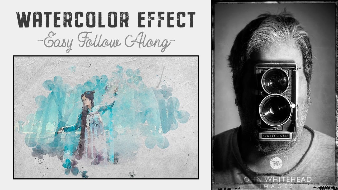 Easy Watercolor Painting Effects in Photoshop