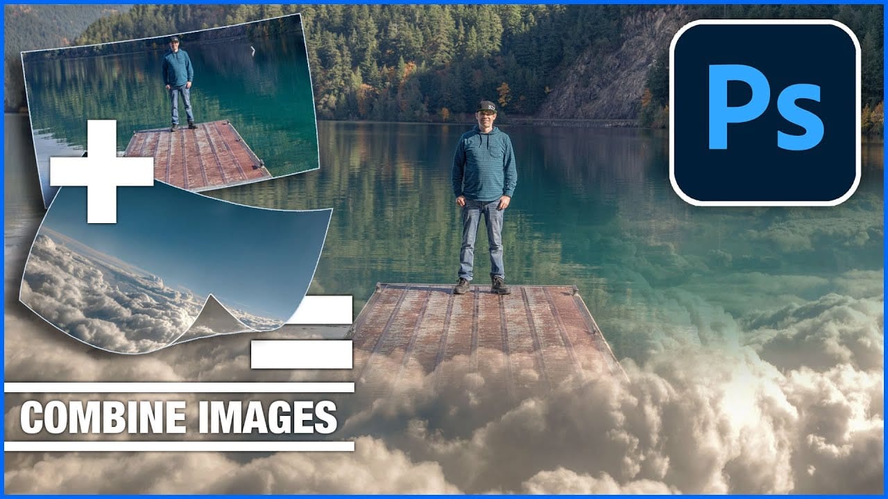 How to combine and blend photos in Photoshop