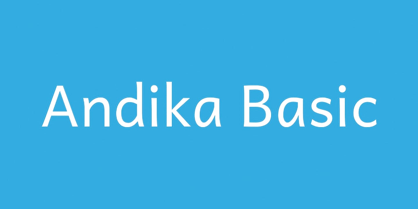 Andika Basic font family