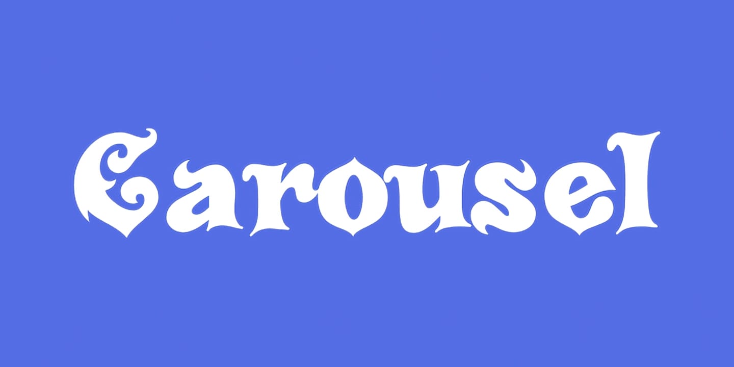 Carousel font family