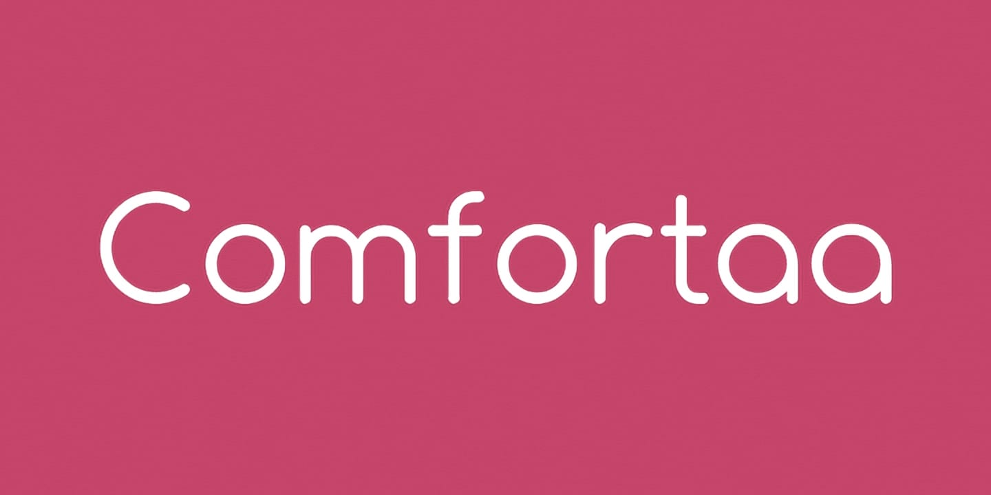 Comfortaa font family