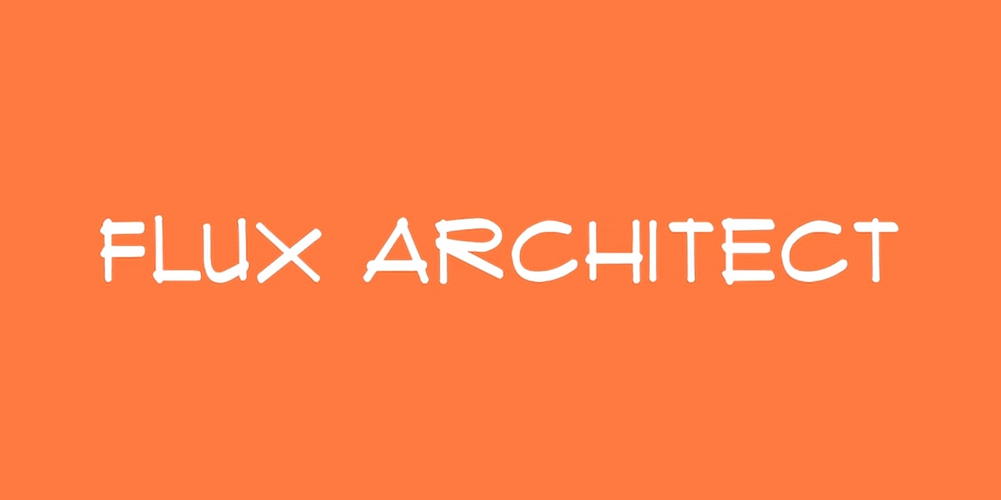 Flux Architect font family