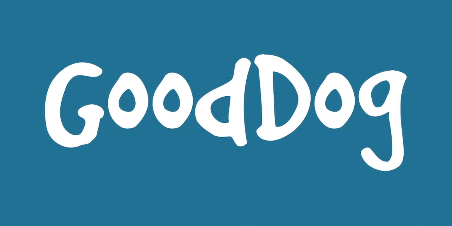 GoodDog font family