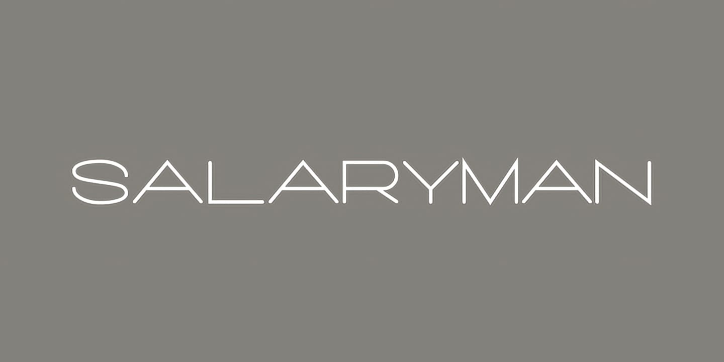 Salaryman font family