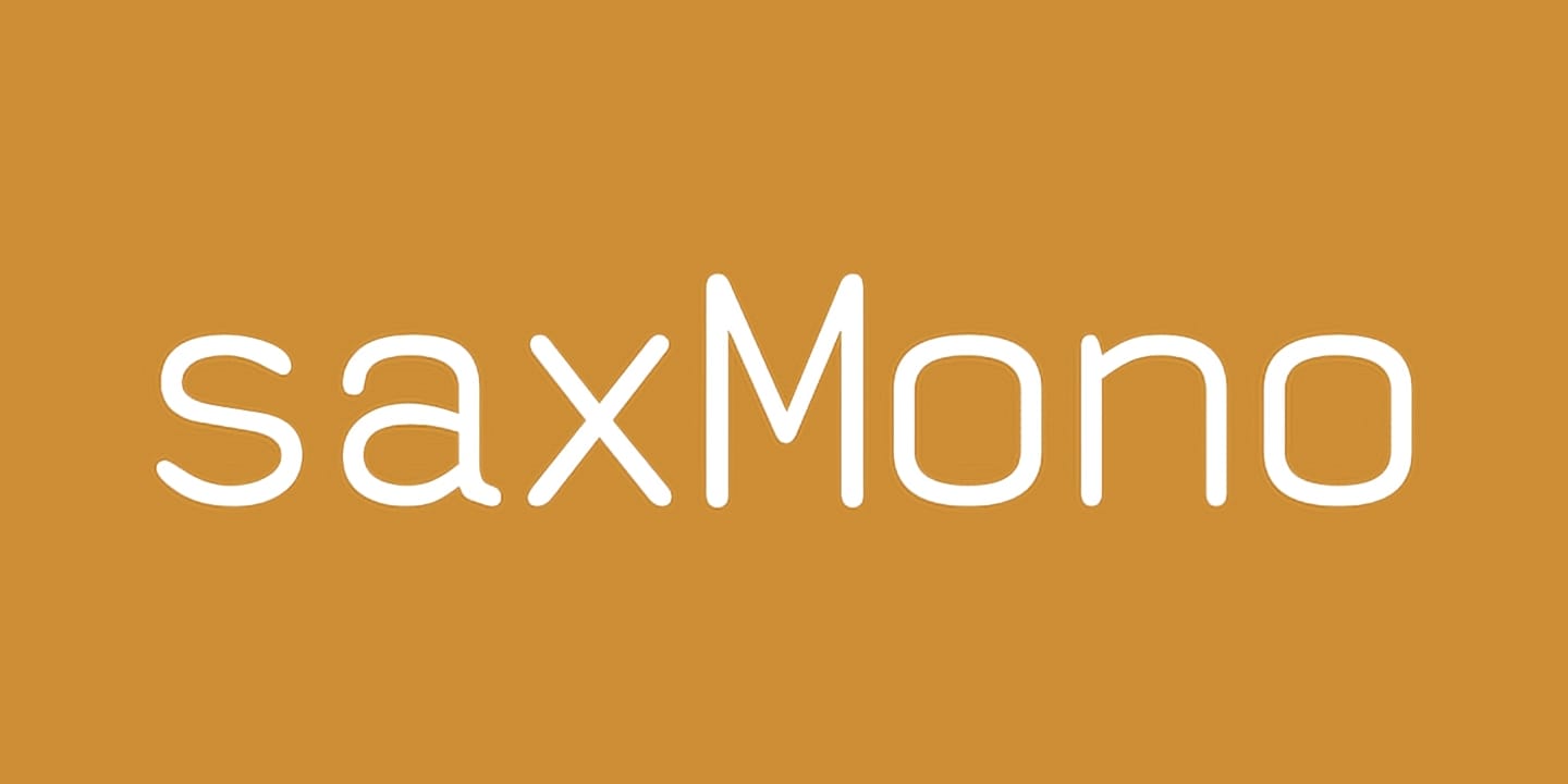 saxMono font family