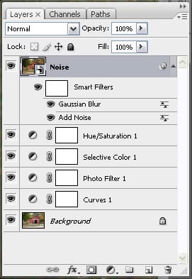 Layers Palette