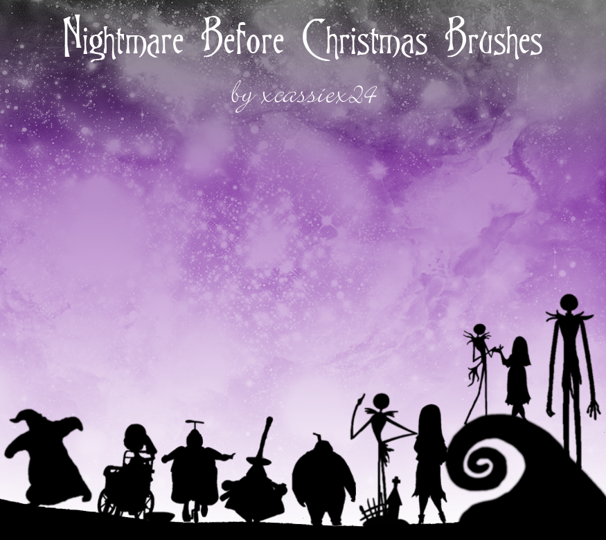 Nightmare Before Christmas Brushes 