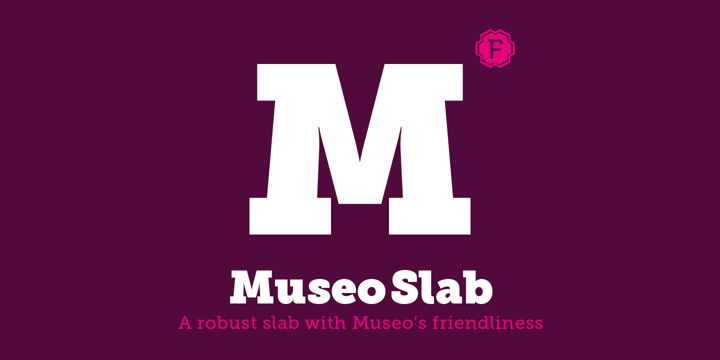 Museo Slab Font Poster 2