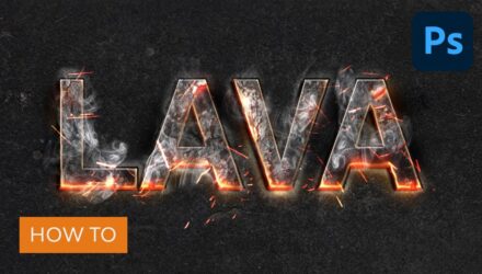Learn How to Create a Magma Hot Text Effect in Photoshop