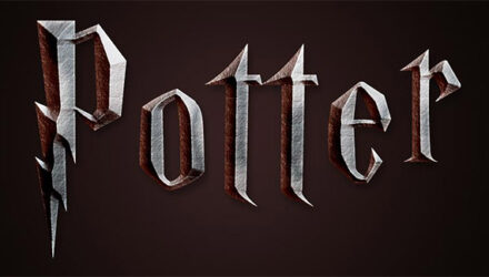 Harry Potter Style Text Effect in Photoshop