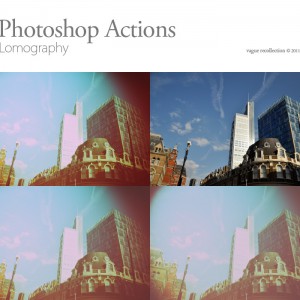 Lomography Photoshop Actions 