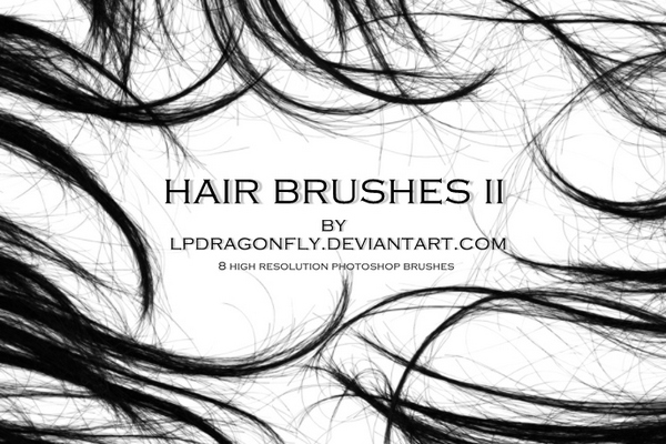 best photoshop brushes for hair