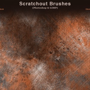 Scratchout Photoshop Brushes 