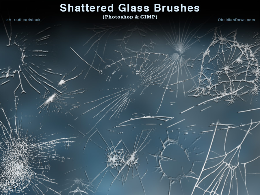 Download Shattered Glass Photoshop Brushes Photoshop Roadmap