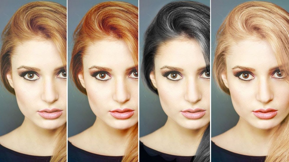 change hair color in photoshop
