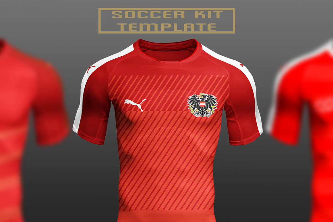 Download FREE Soccer Kit Mockup