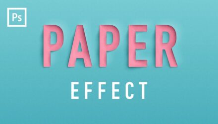 Create a Realistic Paper Cutout Text Effect in Photoshop