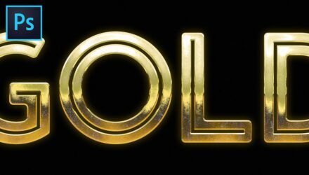 Create a jaw-dropping gold text effect in Photoshop