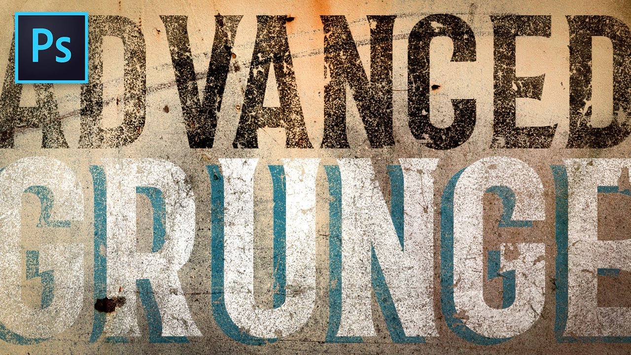 Advanced Grunge Text Effect in Photoshop – Photoshop Roadmap